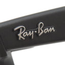 レイバン RayBan ウェイファーラー 52□22 RB2140-F ブラック プラスチック サングラス シルバー金具 黒 ウェリントシェイプ 木村拓哉カプセルモデル 度入り