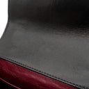 シャネル CHANEL マトラッセ 親子バッグ 子のみ ブラック ラムスキン ハンドバッグ ゴールド金具 黒