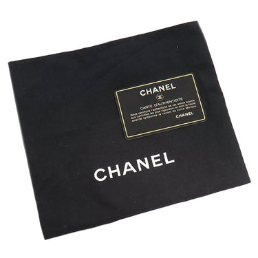 シャネル CHANEL マトラッセ 親子バッグ 子のみ ブラック ラムスキン ハンドバッグ ゴールド金具 黒