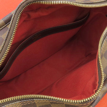 ルイヴィトン LOUIS VUITTON ナヴィグリオ N45255 ダミエエベヌ ダミエキャンバス ショルダーバッグ ゴールド金具 茶 斜め掛け 肩掛け