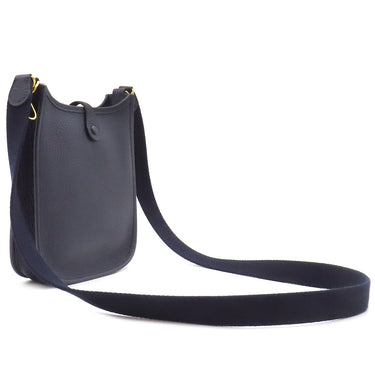 エルメス HERMES エヴリンTPM ブルーニュイ トリヨンクレマンス ショルダーバッグ ゴールド金具 紺