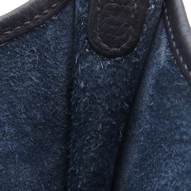 エルメス HERMES エヴリンTPM ブルーニュイ トリヨンクレマンス ショルダーバッグ ゴールド金具 紺