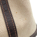 エルメス HERMES ガーデンパーティーTPM ナチュラル×マロン トワルアッシュ レザー 2WAYバッグ シルバー金具 茶 ショルダー 斜め掛け