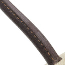 エルメス HERMES ガーデンパーティーTPM ナチュラル×マロン トワルアッシュ レザー 2WAYバッグ シルバー金具 茶 ショルダー 斜め掛け