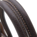 エルメス HERMES ガーデンパーティーTPM ナチュラル×マロン トワルアッシュ レザー 2WAYバッグ シルバー金具 茶 ショルダー 斜め掛け