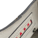 マルニ MARNI メッシュ トート ホワイト×ブラック レザー ショルダーバッグ ゴールド金具 白 ハンドバッグ 肩掛け