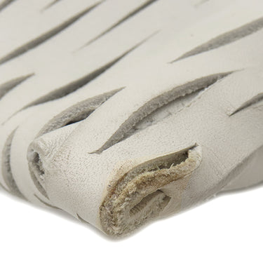 マルニ MARNI メッシュ トート ホワイト×ブラック レザー ショルダーバッグ ゴールド金具 白 ハンドバッグ 肩掛け