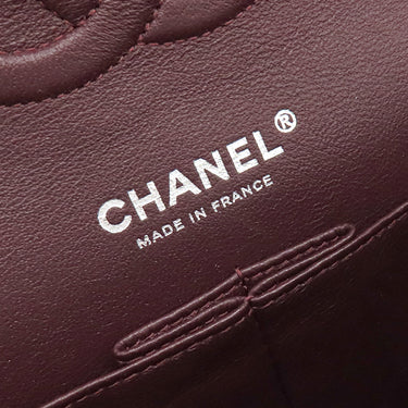 シャネル CHANEL マトラッセ 25 フラップバッグ A01112 ブラック キャビアスキン ショルダーバッグ シルバー金具 黒 ダブルフラップ ダブルチェーン Wチェーン