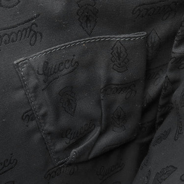 グッチ GUCCI GGインプリメ ショルダーバッグ 201446 ブラック PVC ショルダーバッグ シルバー金具 黒