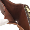 ルイヴィトン LOUIS VUITTON コンパクトジップ M61667 モノグラム モノグラムキャンバス 二つ折り財布 ゴールド金具 茶