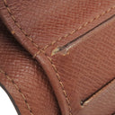 ルイヴィトン LOUIS VUITTON コンパクトジップ M61667 モノグラム モノグラムキャンバス 二つ折り財布 ゴールド金具 茶