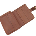 ルイヴィトン LOUIS VUITTON コンパクトジップ M61667 モノグラム モノグラムキャンバス 二つ折り財布 ゴールド金具 茶