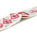 エルメス HERMES ツイリー クレーム×フランボワーズ×アルジル シルク スカーフ 【KELLY EN PERLES/ケリーアンペルル】