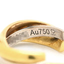 カルティエ Cartier トリニティ 片耳用 ホワイトゴールドXイエローゴールドXピンクゴールド K18YG K18PG K18WG ピアス 750 18K 3カラー