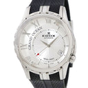 腕時計 エドックス EDOX グランドオーシャン デイト 80080-3-AIN 自動巻き メンズ シルバー オフセンター ローマン