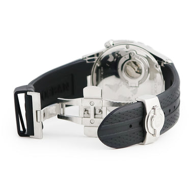 腕時計 エドックス EDOX グランドオーシャン デイト 80080-3-AIN 自動巻き メンズ シルバー オフセンター ローマン