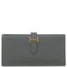 エルメス HERMES ベアンスフレ ヴェールマングローブ ヴォーエプソン 長財布 ゴールド金具 新品 未使用 深緑 二つ折財布