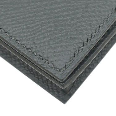 エルメス HERMES ベアンスフレ ヴェールマングローブ ヴォーエプソン 長財布 ゴールド金具 新品 未使用 深緑 二つ折財布