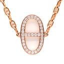 エルメス HERMES シェーヌダンクル コントゥール H122404B ピンクゴールド K18PG ダイヤモンド SH ブレスレット Au750 18K ダイヤ