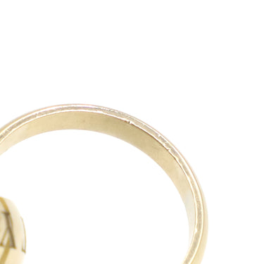 カルティエ Cartier トリニティ 1998年クリスマス限定 ホワイトゴールド K18WG #46(JP6) リング 指輪 3連 5.5号