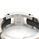 シャネル CHANEL シャネル ウルトラコレクション MM J2636 ブラックXホワイトゴールド K18WG セラミック #T49(JP9) リング 指輪 黒 18K AU750 10.5号
