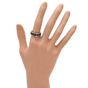 シャネル CHANEL シャネル ウルトラコレクション MM J2636 ブラックXホワイトゴールド K18WG セラミック #T49(JP9) リング 指輪 黒 18K AU750 10.5号