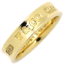 ティファニー Tiffany & Co 1837 ナロー イエローゴールド K18YG リング 指輪 750 18K 20.5号