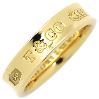 ティファニー Tiffany & Co 1837 ナロー イエローゴールド K18YG リング 指輪 750 18K 20.5号