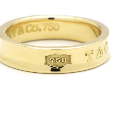 ティファニー Tiffany & Co 1837 ナロー イエローゴールド K18YG リング 指輪 750 18K 20.5号