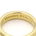 ティファニー Tiffany & Co 1837 ナロー イエローゴールド K18YG リング 指輪 750 18K 20.5号