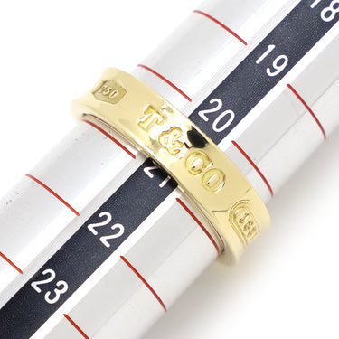 ティファニー Tiffany & Co 1837 ナロー イエローゴールド K18YG リング 指輪 750 18K 20.5号