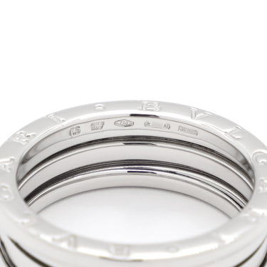ブルガリ BVLGARI ビーゼロワン B-zero1 3バンドリング 328160 ホワイトゴールド K18WG #65(JP25) リング 指輪 750 18金 23.5号