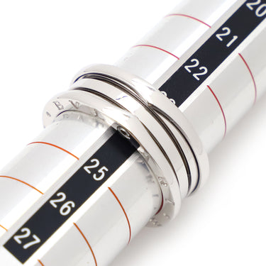 ブルガリ BVLGARI ビーゼロワン B-zero1 3バンドリング 328160 ホワイトゴールド K18WG #65(JP25) リング 指輪 750 18金 23.5号