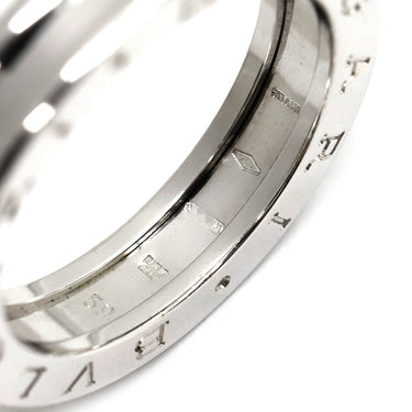 ブルガリ BVLGARI ビーゼロワン B-zero1 1バンドリング XS ホワイトゴールド K18WG #59(JP19) リング 指輪 750WG 18金 19号