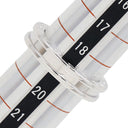 ブルガリ BVLGARI ビーゼロワン B-zero1 1バンドリング XS ホワイトゴールド K18WG #59(JP19) リング 指輪 750WG 18金 19号