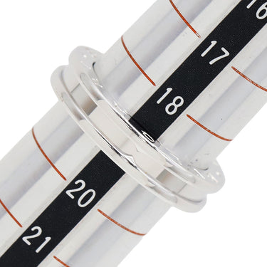 ブルガリ BVLGARI ビーゼロワン B-zero1 1バンドリング XS ホワイトゴールド K18WG #59(JP19) リング 指輪 750WG 18金 19号