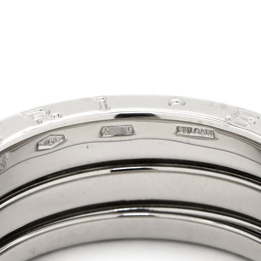 ブルガリ BVLGARI ビーゼロワン B-zero1 3バンドリング 326479 ホワイトゴールド K18WG #61(JP21) リング 指輪 750 18金 20号