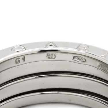 ブルガリ BVLGARI ビーゼロワン B-zero1 3バンドリング 326479 ホワイトゴールド K18WG #61(JP21) リング 指輪 750 18金 20号