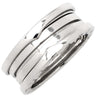 ブルガリ BVLGARI ビーゼロワン B-zero1 3バンドリング 324308 ホワイトゴールド K18WG #60(JP20) リング 指輪 750 18金 18.5号