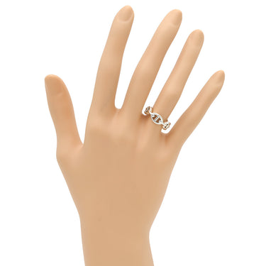 エルメス HERMES シェーヌダンクル アンシェネ PM シルバー シルバー925 #49(JP9) リング 指輪 アクセサリー AG925 SV925 9号