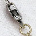 ダミアーニ DAMIANI ベルエポック S ホワイトゴールド K18WG ブラックダイヤモンド ダイヤモンド ネックレス ペンダント 750 クロス 十字架 ブルニート加工