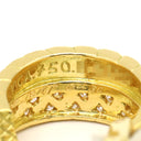 ヴァンクリーフアーペル Van Cleef & Arpels ダイヤ イエローゴールド K18YG ダイヤモンド イヤリング 750