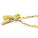 ティファニー Tiffany & Co Xペンダント キス イエローゴールド K18YG ネックレス パロマピカソ