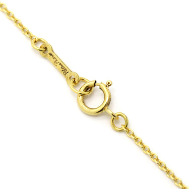 ティファニー Tiffany & Co Xペンダント キス イエローゴールド K18YG ネックレス パロマピカソ