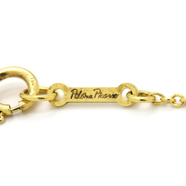 ティファニー Tiffany & Co Xペンダント キス イエローゴールド K18YG ネックレス パロマピカソ