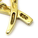 ティファニー Tiffany & Co Xペンダント キス イエローゴールド K18YG ネックレス パロマピカソ