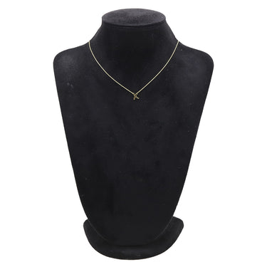 ティファニー Tiffany & Co Xペンダント キス イエローゴールド K18YG ネックレス パロマピカソ