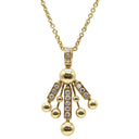 ブルガリ BVLGARI アストラーレ チェルキ イエローゴールド K18YG ダイヤモンド ネックレス BVLGARI Au750 18K ファイヤーワークス 花火モチーフ ダイヤ