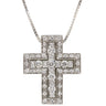 ダミアーニ DAMIANI ベルエポック S 20039535 ホワイトゴールド K18WG ダイヤモンド ネックレス ペンダント 750 18金 クロス 十字架 ダイヤモンド