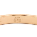 ティファニー Tiffany & Co アトラス ブレスレット 3P ダイヤ ピンクゴールド K18PG バングル AU750 18金